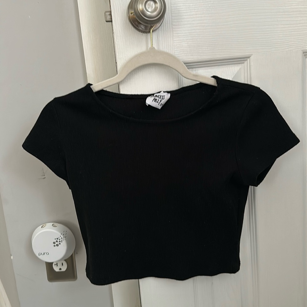 princess polly classic crop tee